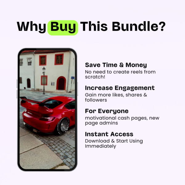 Why Buy This Bundle_ - Instagram car Reels, YouTube Shorts