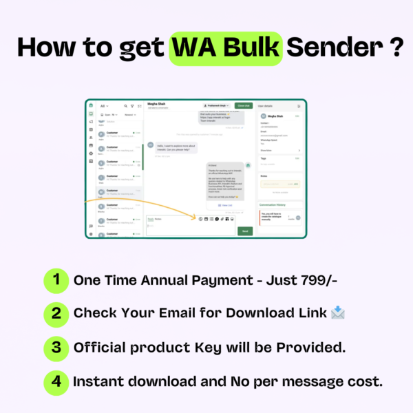 WhatsApp bulk sender at low price