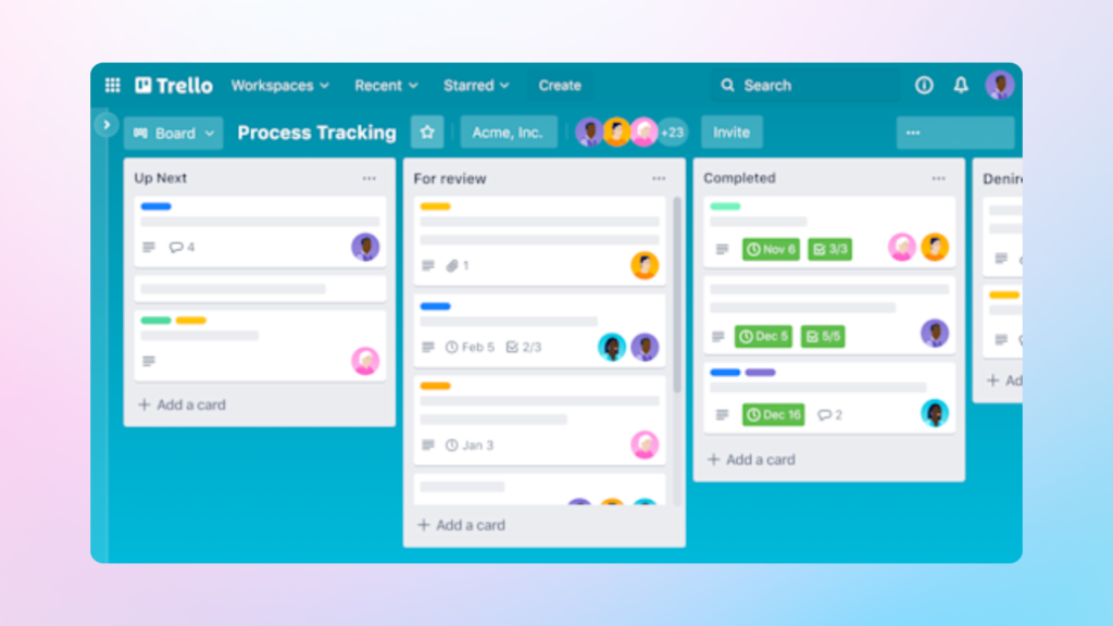Trello Business Class