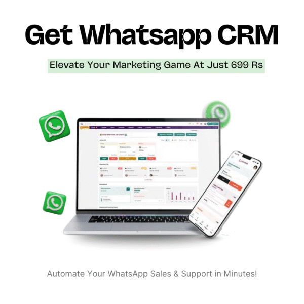 Get Whatsapp CRM at cheap price
