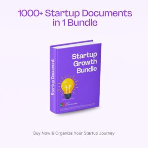 Startup Growth Bundle - 1000+ Business Templates for Entrepreneurs