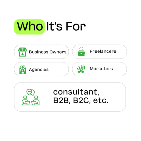 Who It’s For - Get Whatsapp CRM at cheap price